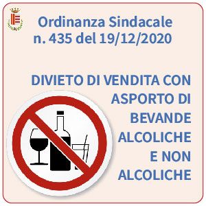 Ordinanza sindacale n.435 del 19 dicembre 2020