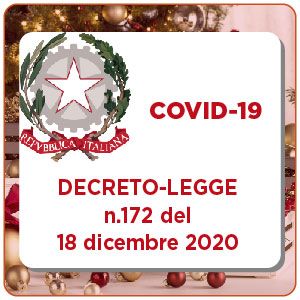 DECRETO LEGGE 18 dicembre 2020, n. 172