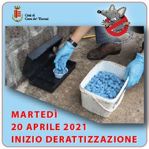 DERATTIZZAZIONE SUL TERRITORIO CAVESE