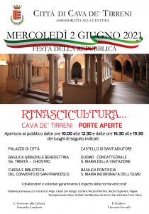 RINASCICULTURA…CAVA DE’ TIRRENI PORTE APERTE