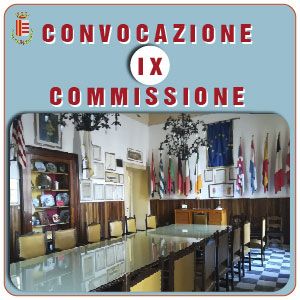 CONVOCAZIONE IX COMMISSIONE CONSILIARE