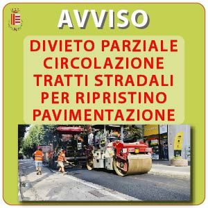 REALIZZAZIONE INTERVENTI DI RIPRISTINO PAVIMENTAZIONE