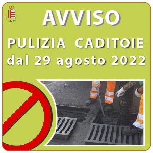 PULIZIA DELLE CADITOIE SU VARIE STRADE