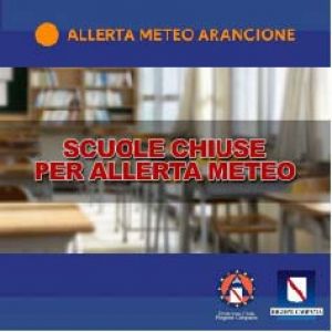 ALLERTA ARANCIONE - SCUOLE CHIUSE