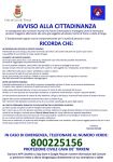 AVVISO ALLA CITTADINANZA