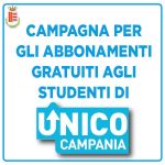 Campagna abbonamenti gratuiti agli studenti di Unicocampania.