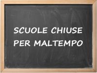 ALLERTA METEO CODICE ARANCIONE: SCUOLE CHIUSE
