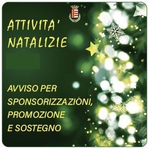 AVVISO SPONSORIZZAZIONI TECNICHE ATTIVITA' NATALIZIE