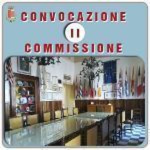 Convocazione II Commissione Consiliare